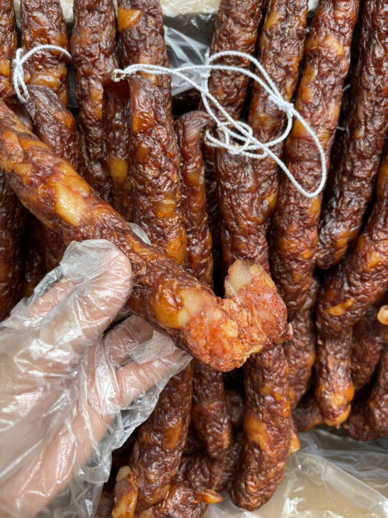 [肠类批发]重庆沙坪坝区熟食 12.30元/斤纯肉 川味香肠(一 _ 一亩田